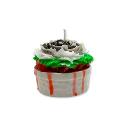 UAE Colors Cup Cake Candle